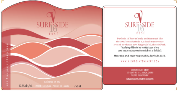 2016 Surfside Rosé - Image 2